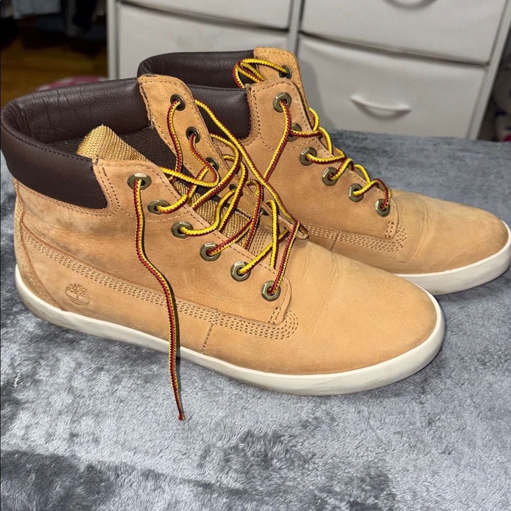 Timberland Men's Brown High-Top Boots